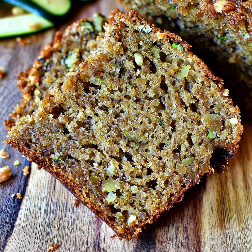 Best Ever Zucchini Walnut Bread