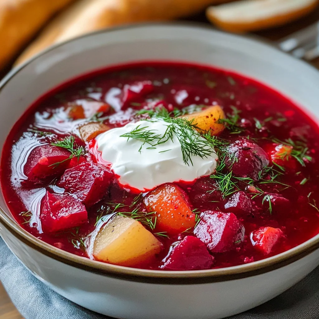 Classic Borscht Recipe (Beet Soup)