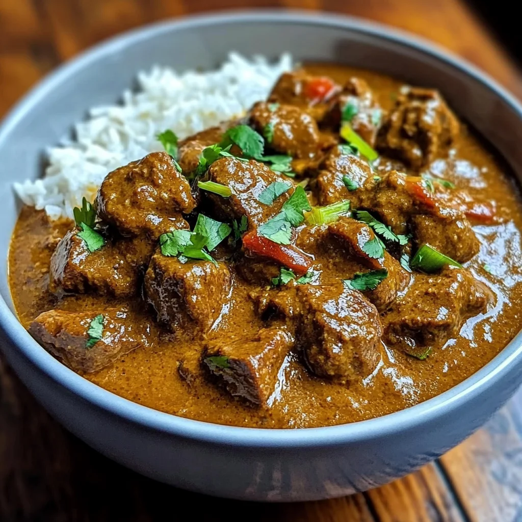 Coconut Braised Beef Curry Recipe