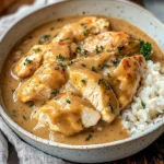 Easy Crockpot Chicken and Gravy