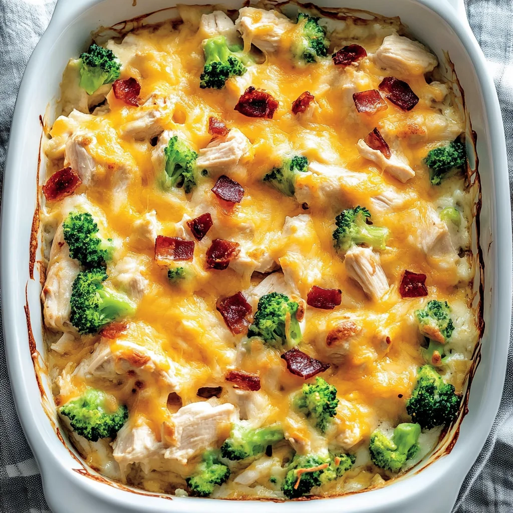 Easy Low Carb Chicken Casserole