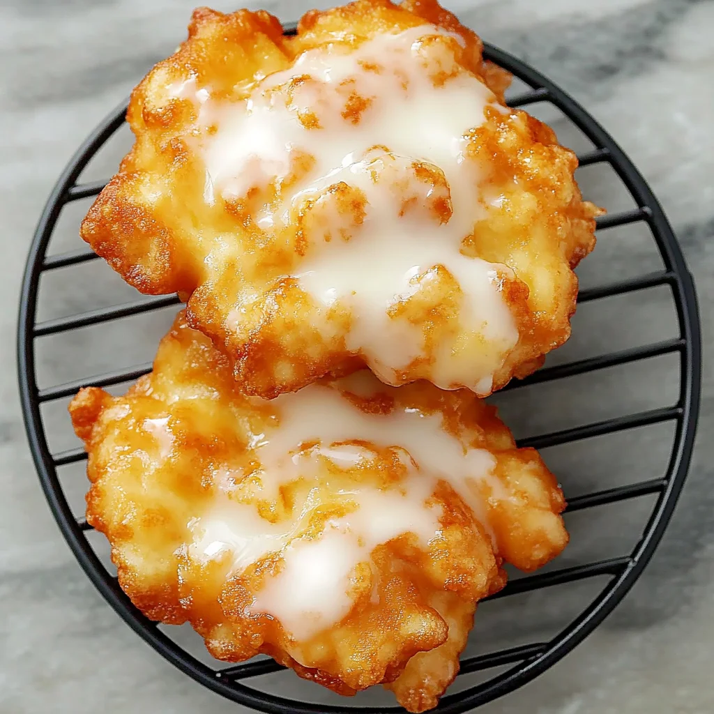 Fresh Peach Fritters That Melt in Your Mouth