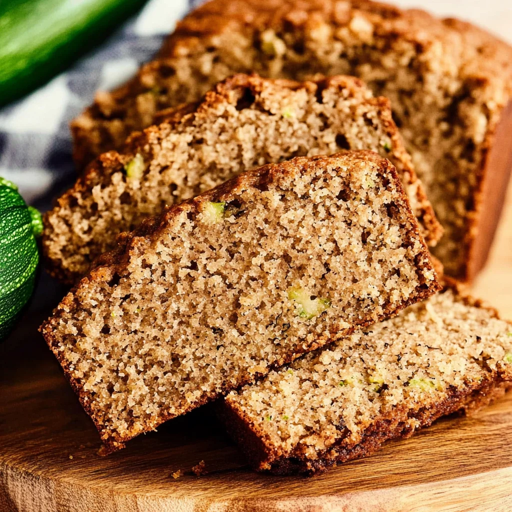 Healthy Zucchini Banana Bread