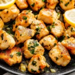 Lemon Garlic Chicken Bites