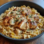 One-Pan Chicken with Buttered Noodles