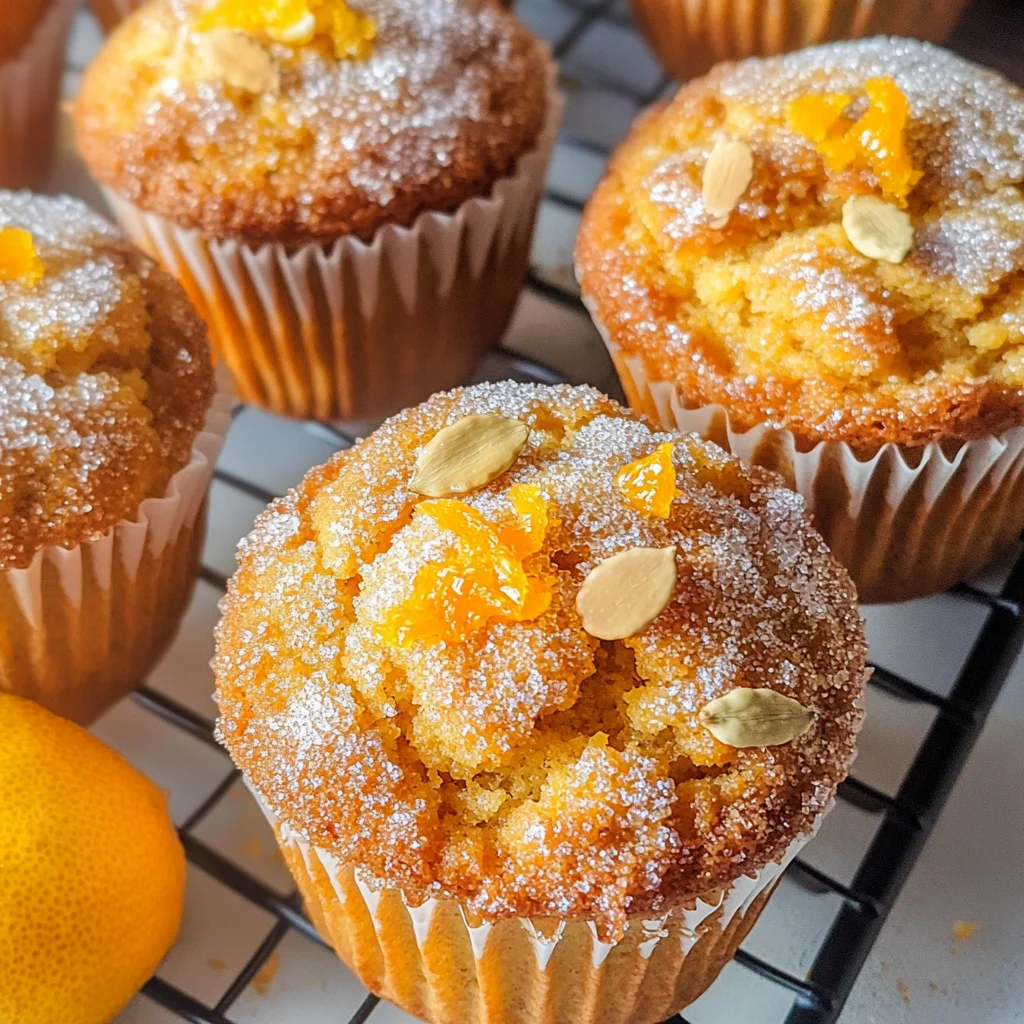 Orange and Cardamom Muffins