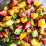 Avocado Strawberry Mango Salsa