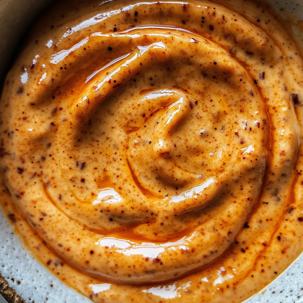 Chipotle Sauce with Garlic and Sour Cream