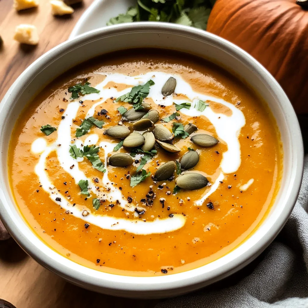 Coconut Curry Pumpkin Soup