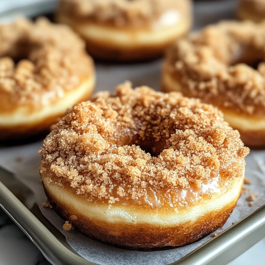 Coffee Cake Donuts
