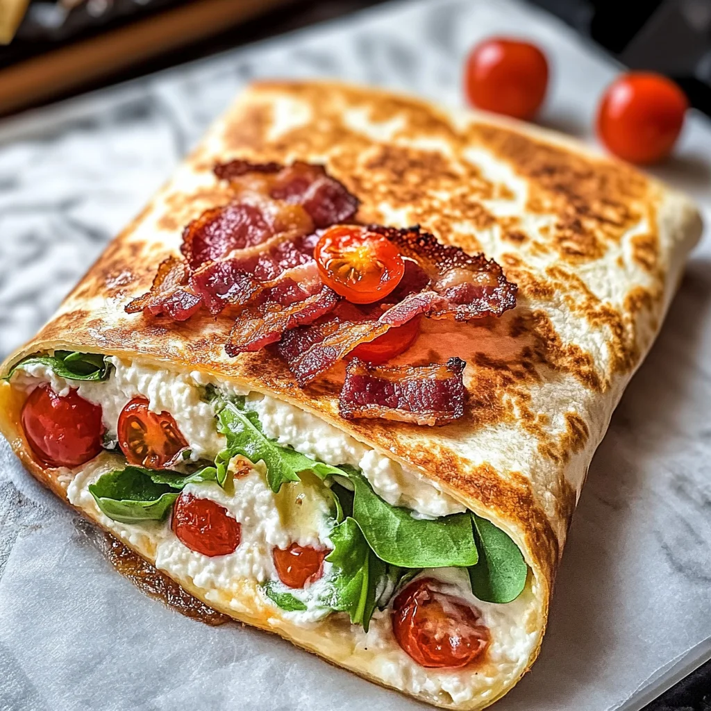 Cottage Cheese Wrap Recipe