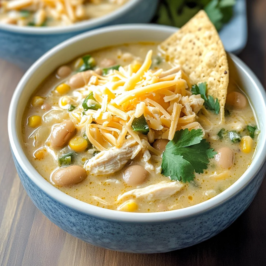 Creamy White Chicken Chili Recipe