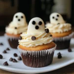 Halloween Cupcakes: Ghost Cupcakes