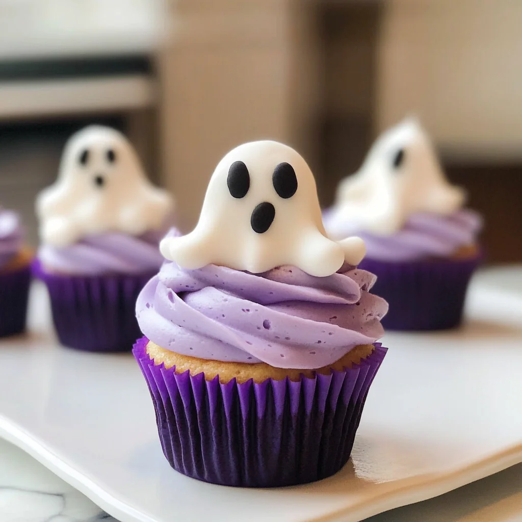 Halloween Ghost Cupcakes