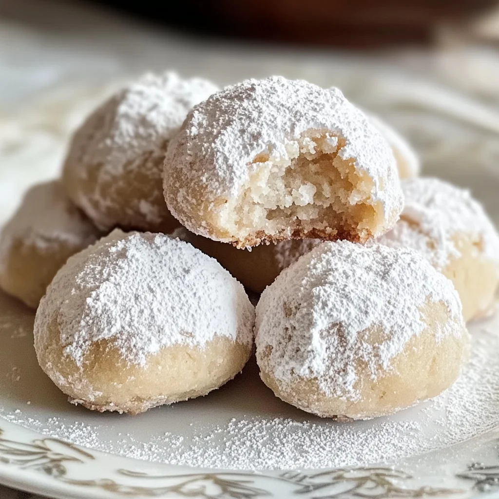 Italian Butterball Cookies