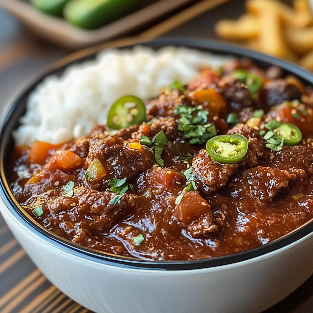 Korean Chile Con Carne