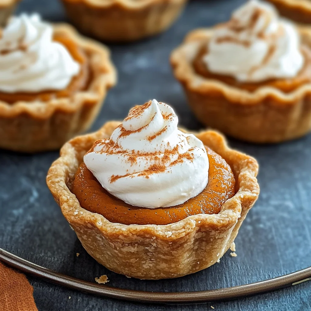 Mini Pumpkin Pies