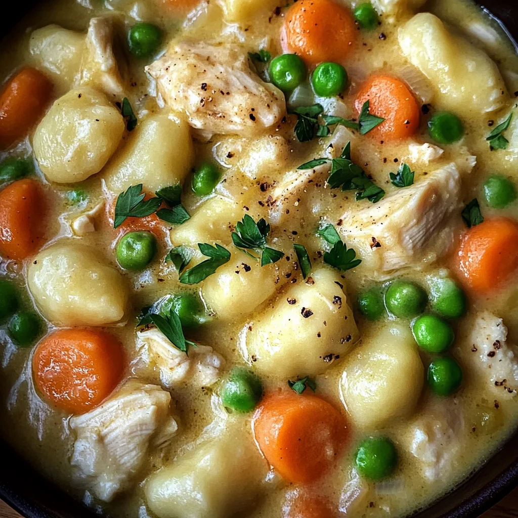 ONE POT GNOCCHI CHICKEN POT PIE