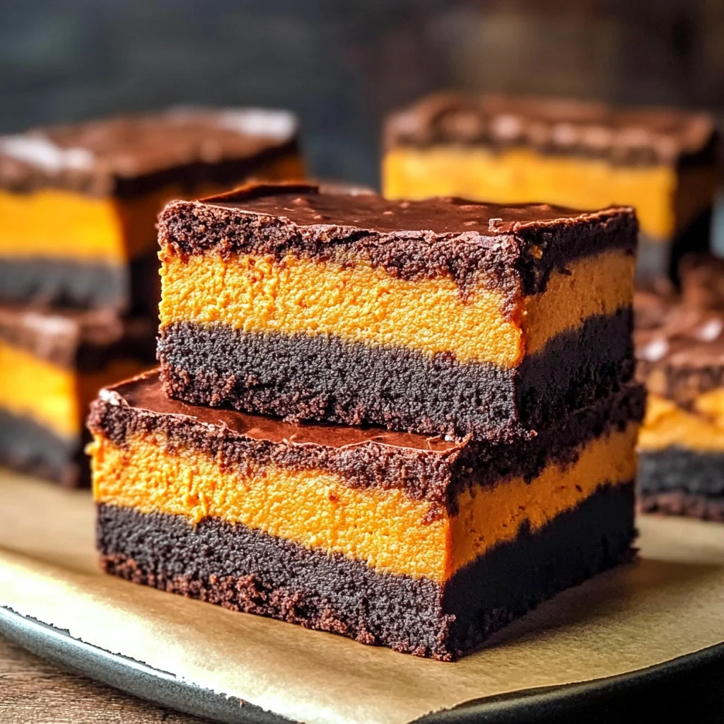 Pumpkin Brownies