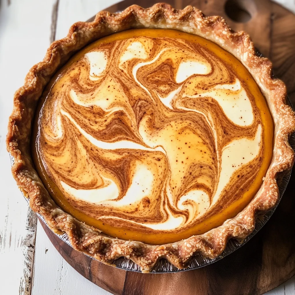Pumpkin Mascarpone Pie