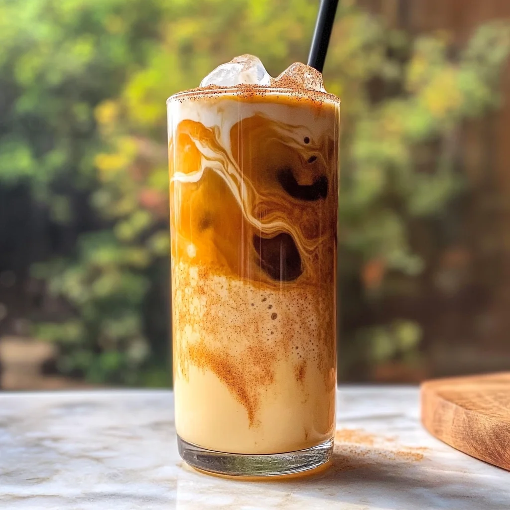 Pumpkin Spice Brown Sugar Shaken Espresso