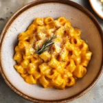 Roasted Pumpkin and Garlic Pasta
