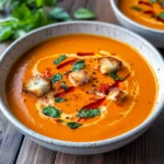Roasted Red Pepper Soup Recipe