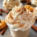 Starbucks Pumpkin Spice Whipped Cream