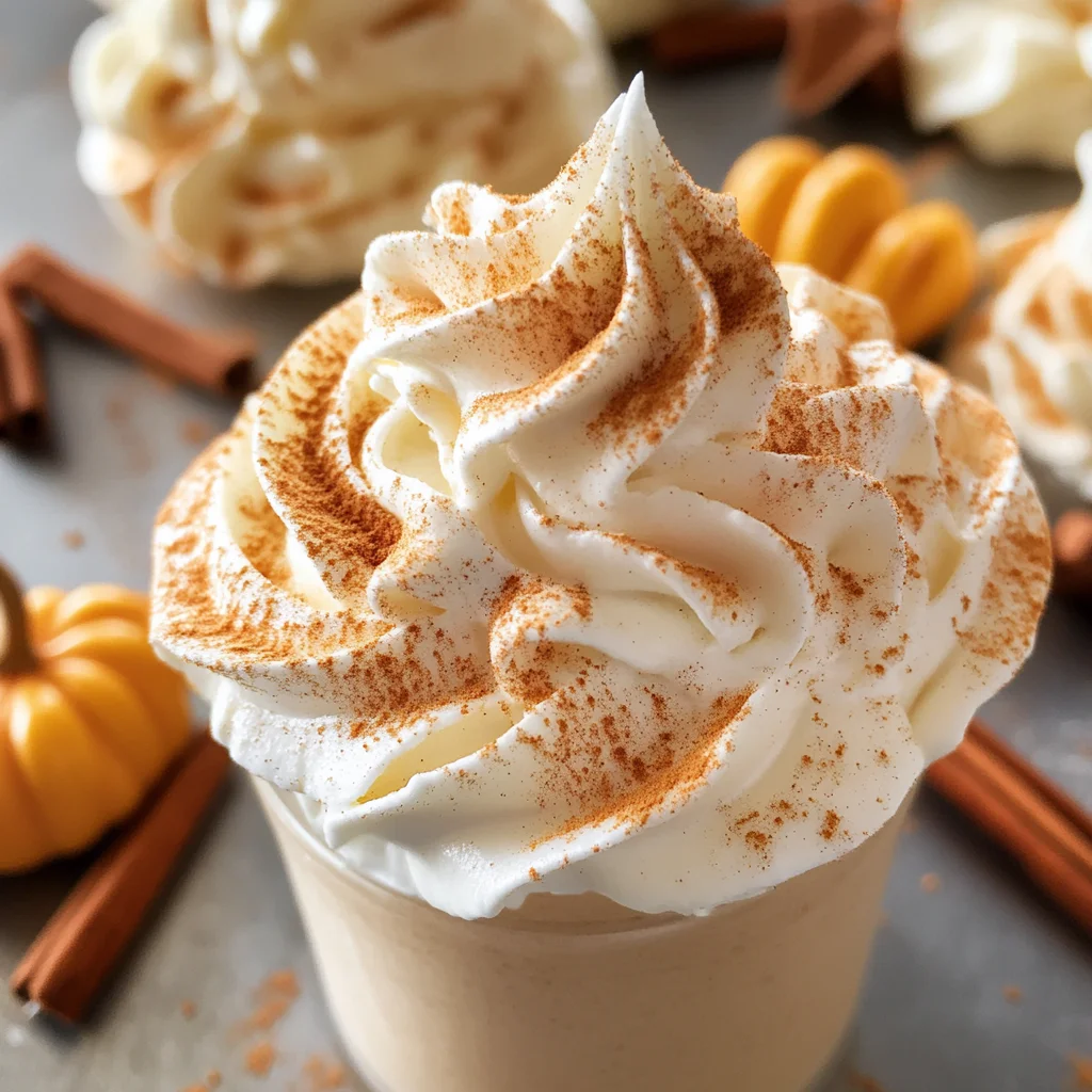 Starbucks Pumpkin Spice Whipped Cream