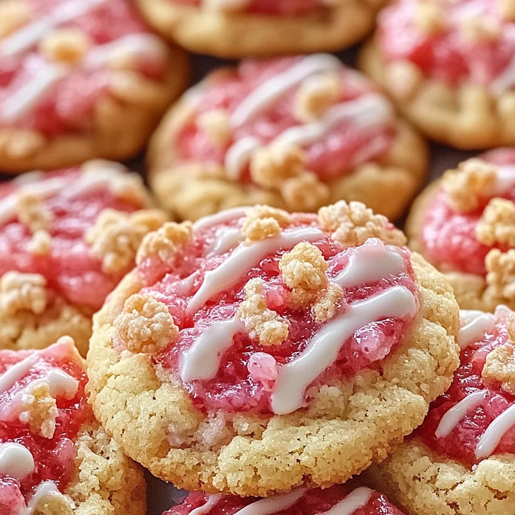 Strawberry Crunch Cookies