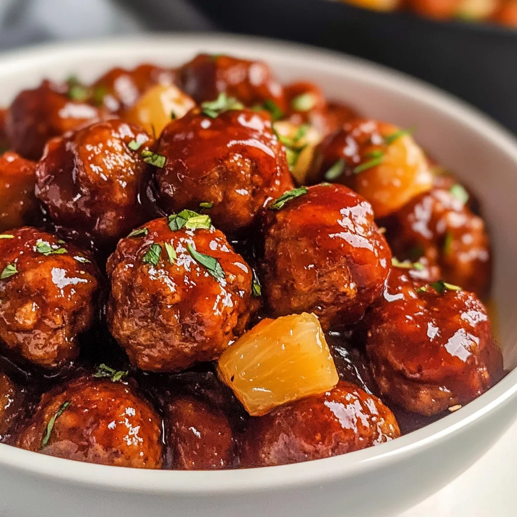 Sweet chili Meatballs Crockpot Recipe