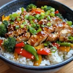 Teriyaki Chicken & Veggie Rice Bowl