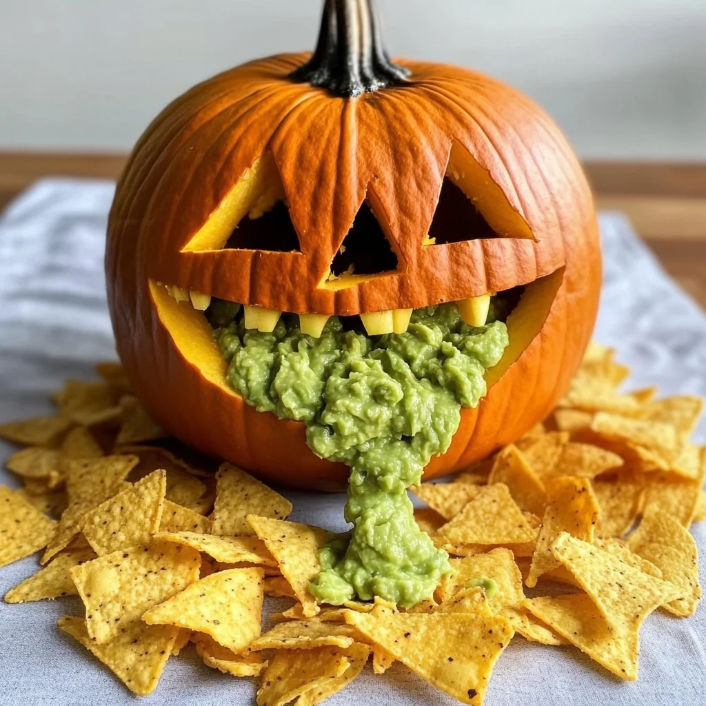 Throwing Up Pumpkin Guacamole Recipe