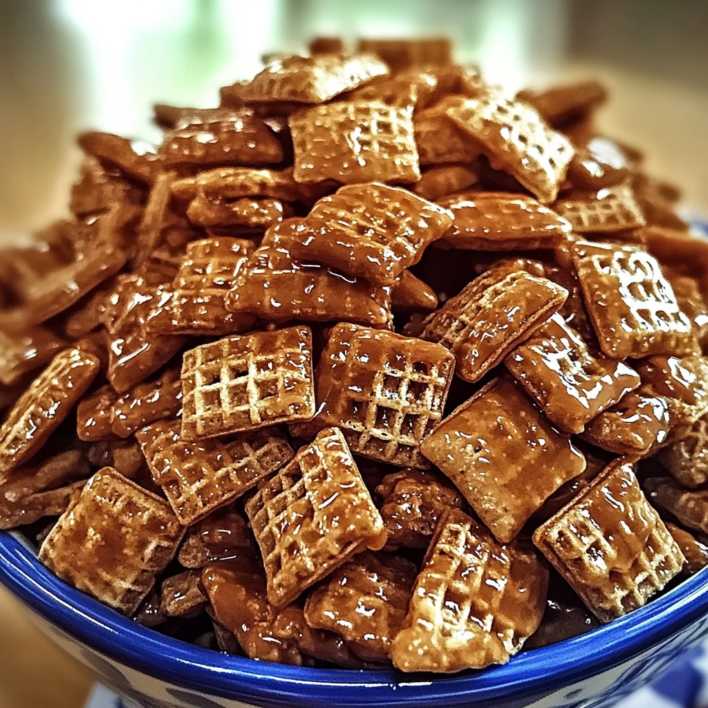 Toffee Chex Mix