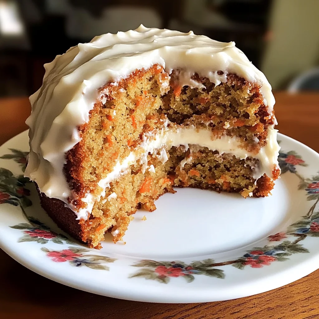 Carrot Pound Cake Recipe