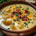 Cheddar Garlic Herb Potato Soup: Creamy Comfort in a Bowl