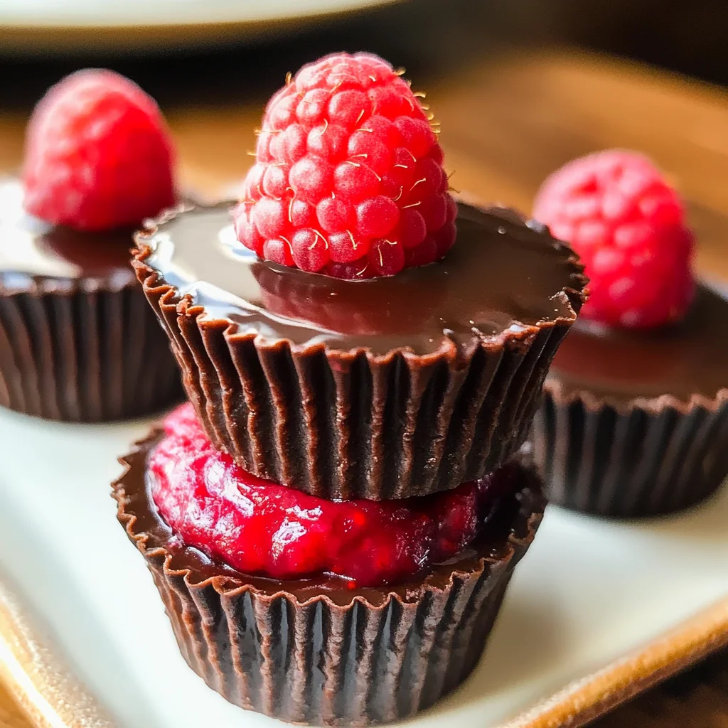 Chocolate Raspberry Cups
