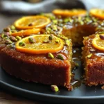 Flourless Orange Pistachio Cake