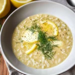 Greek Egg and Lemon Soup (Avgolemono Soupa)