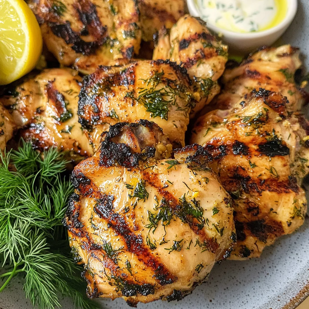 Greek Yogurt Marinated Chicken