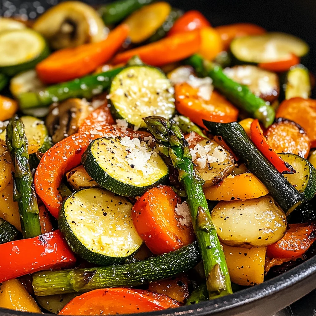 Healthy Sauteed Vegetables Recipe
