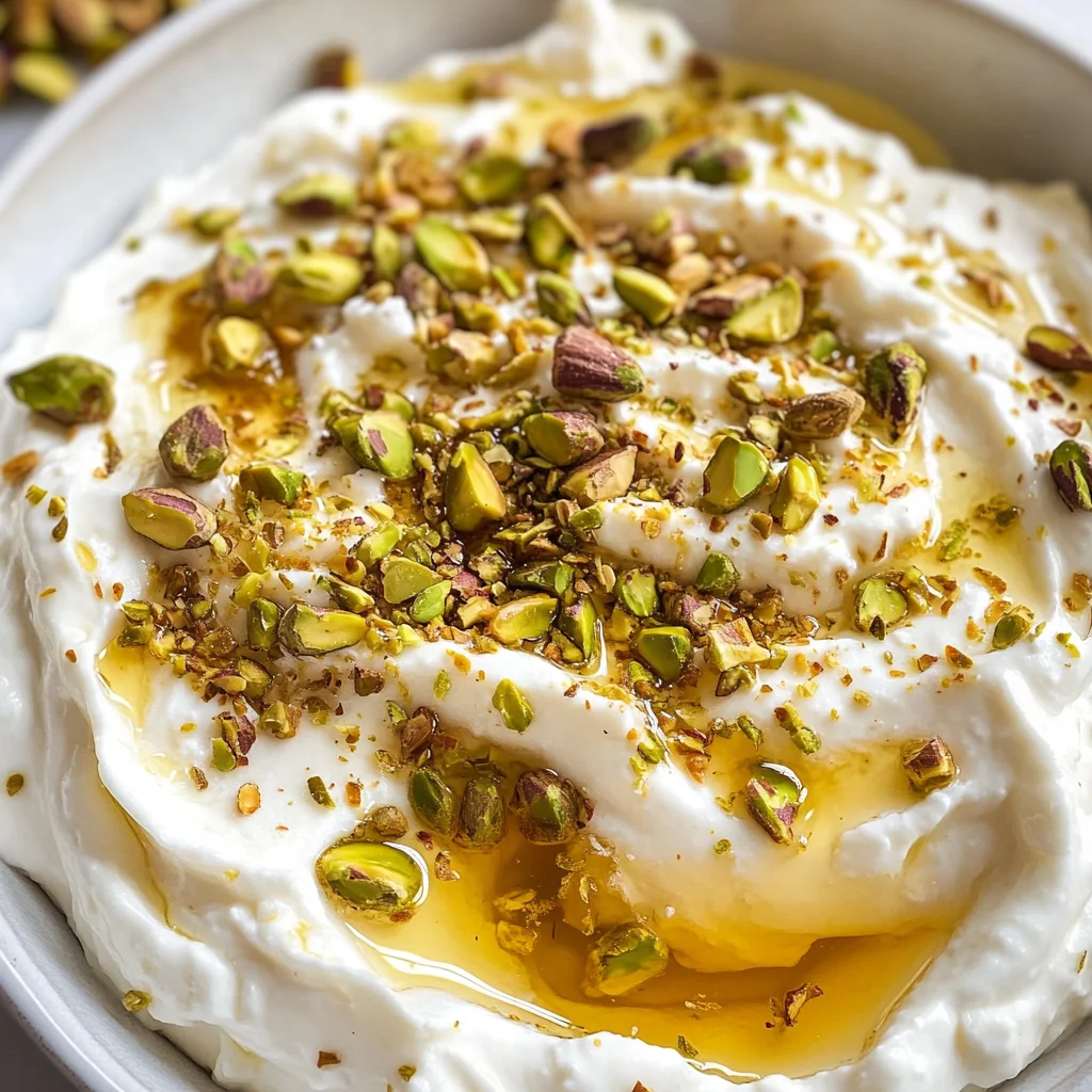 Honey and Pistachio Whipped Feta Dip