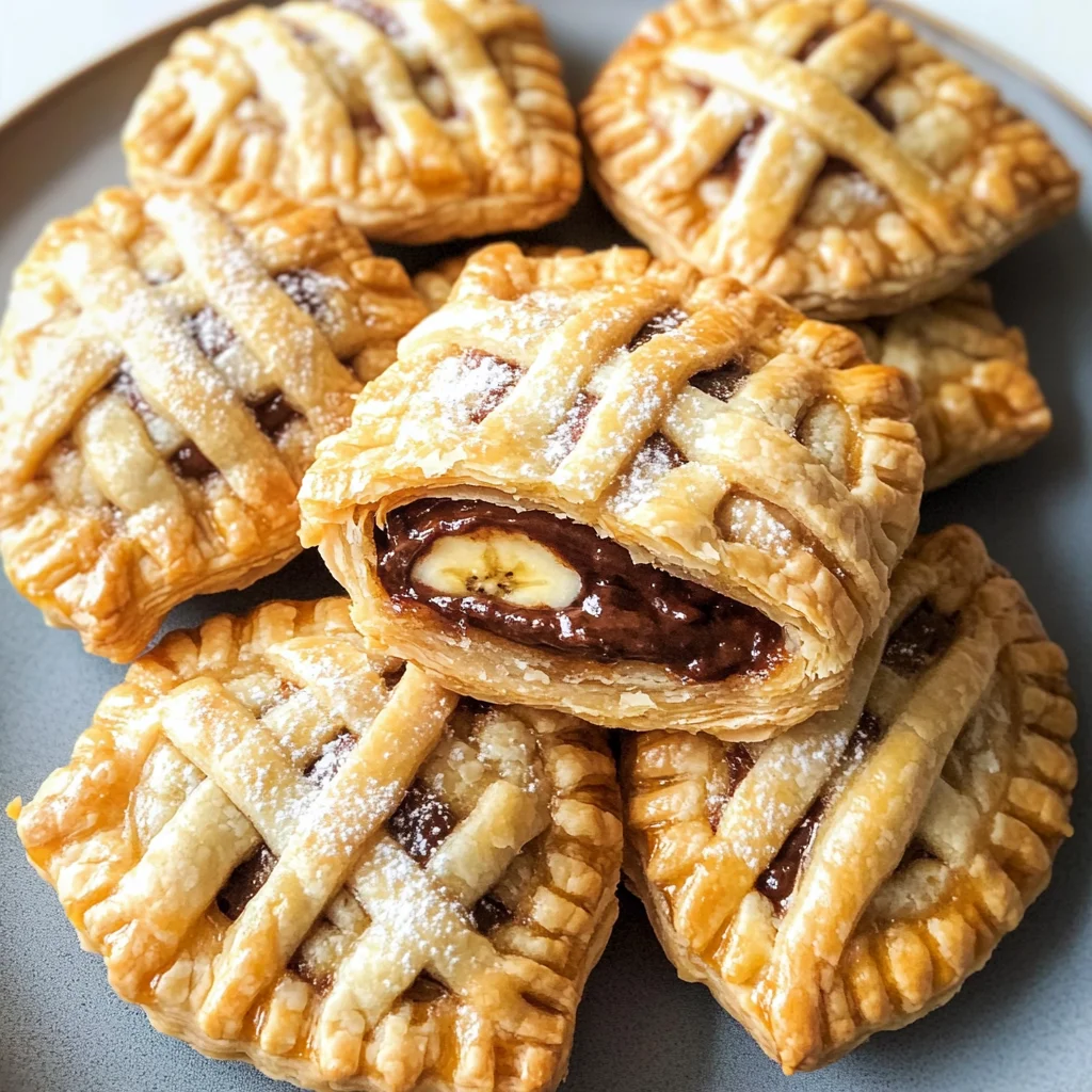 Nutella Mummy Hand Pies