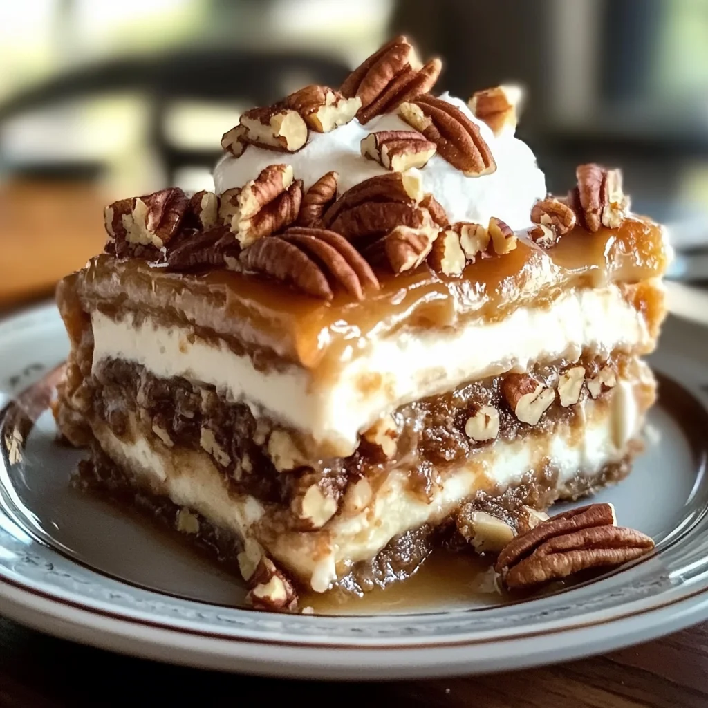 Pecan Pie Lasagna