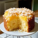 Pineapple Coconut Pound Cake