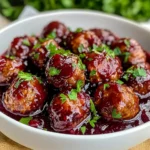 Quick Cranberry Meatballs (Christmas Recipe)