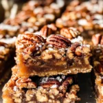 Salted Maple Pecan Pie Bars