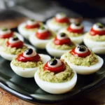 Spooky Deviled Eyeballs