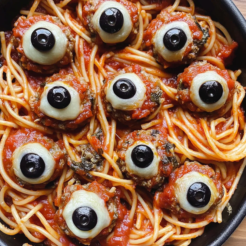 Spooky Spaghetti & Eyeballs