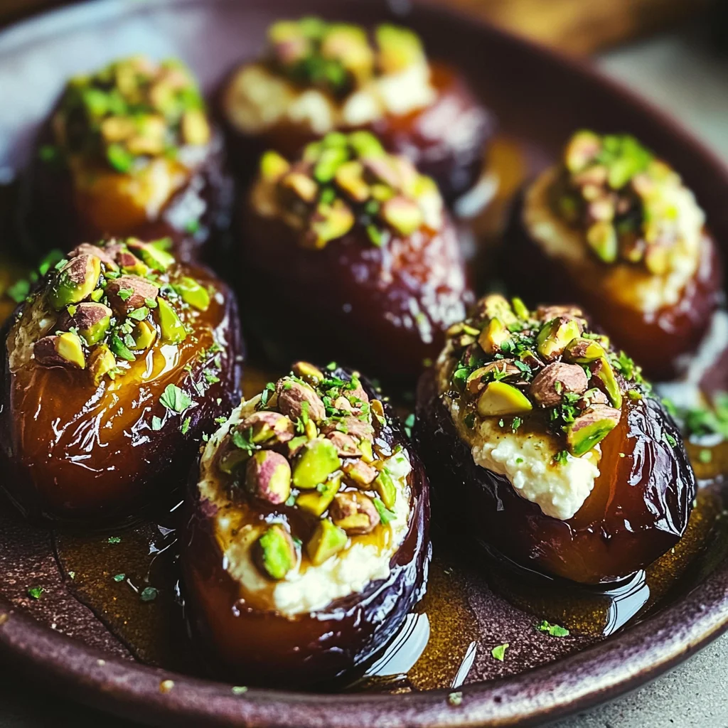 St. Patrick’s Day Treat: Honey Pistachio Ricotta Stuffed Dates